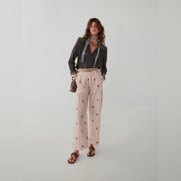NEW Free People x Maison Hotel Margaux Trousers - Picture 2 of 11